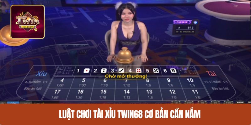 Luật chơi tài xỉu TWIN68 cơ bản cần nắm