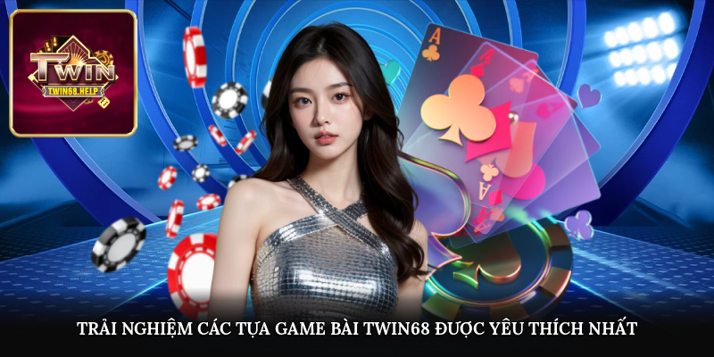 Trải nghiệm các tựa game bài TWIN68 được yêu thích nhất