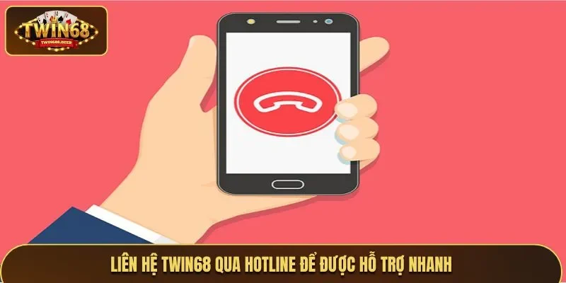 Gọi điện đến Hotline chính thức của cổng game để được hỗ trợ nhanh